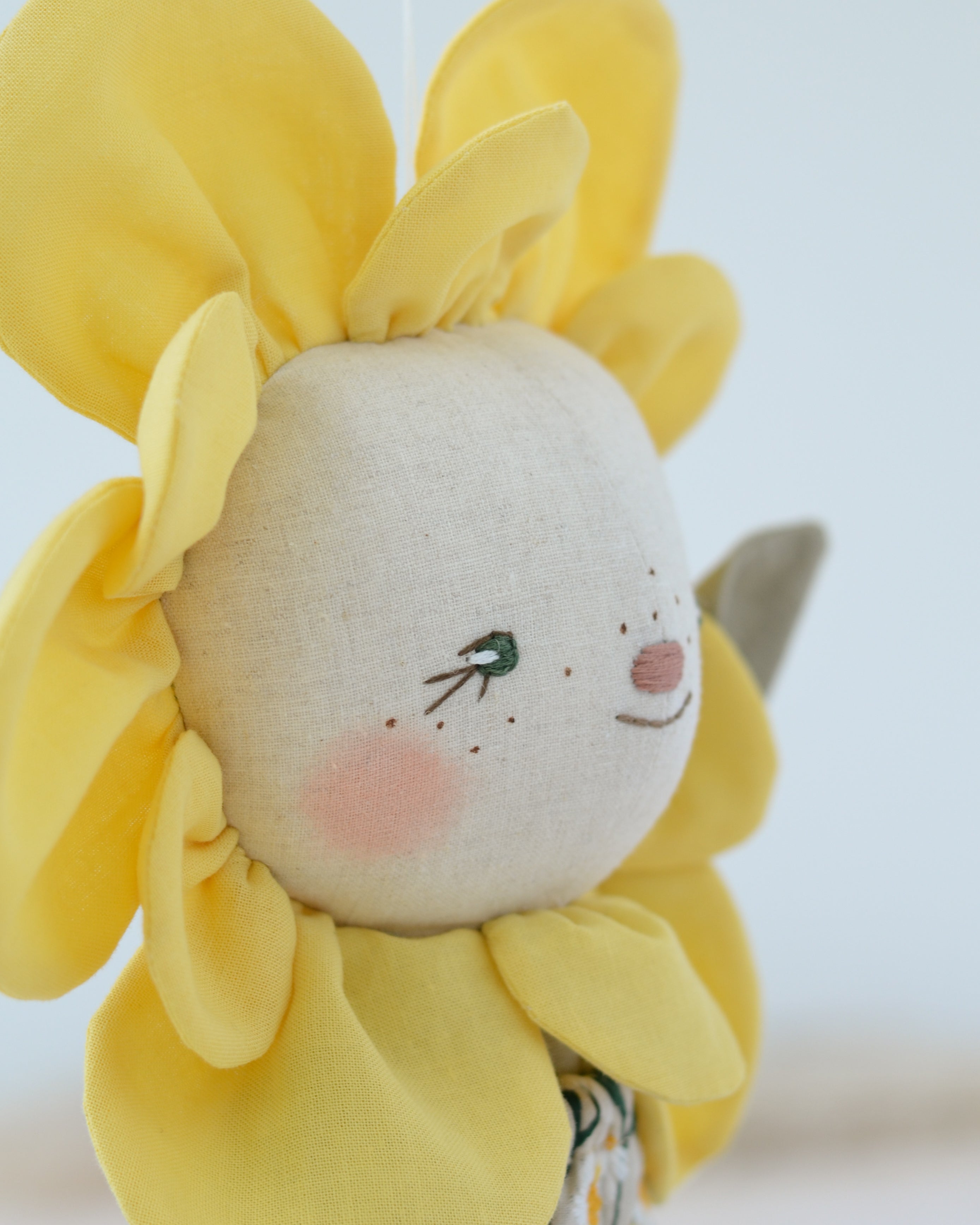 Yellow Flower Soft Toy | Flower Bloomer