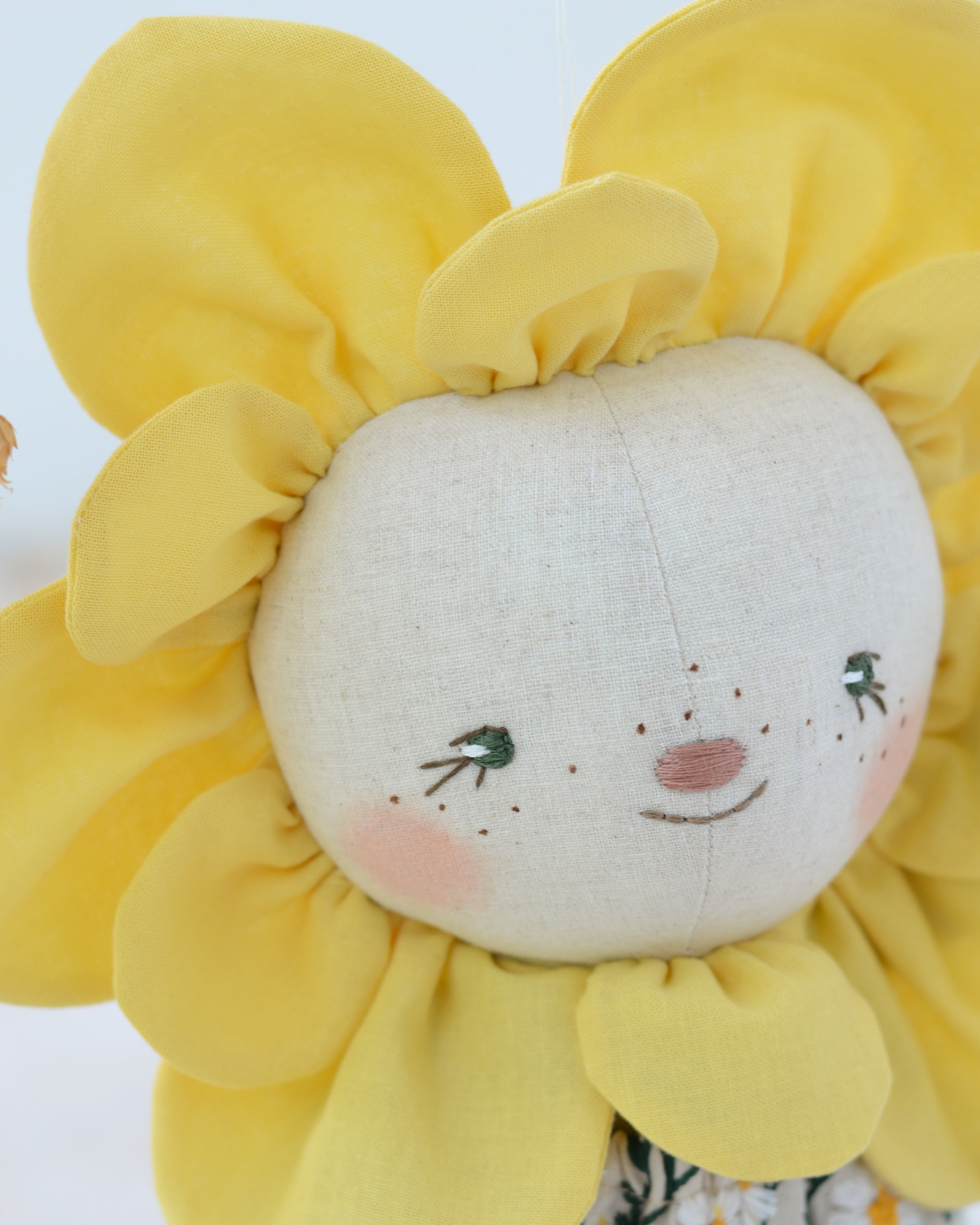 Yellow Flower Soft Toy | Flower Bloomer