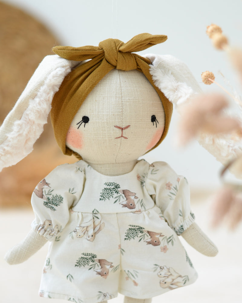 Poupée lapin  Animaux et jouets en peluche – Mes petites lunes