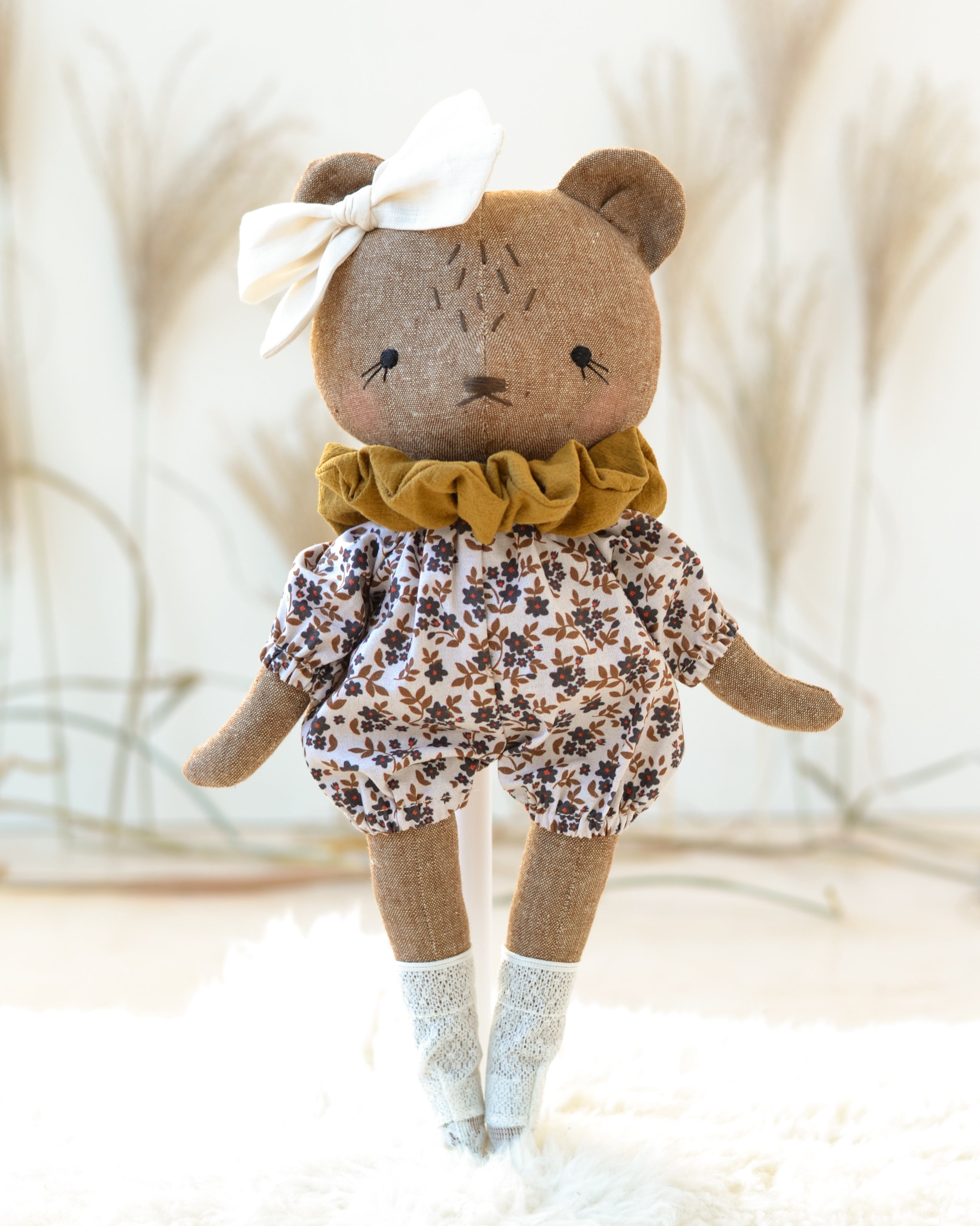 Osito de peluche falda Charlotte