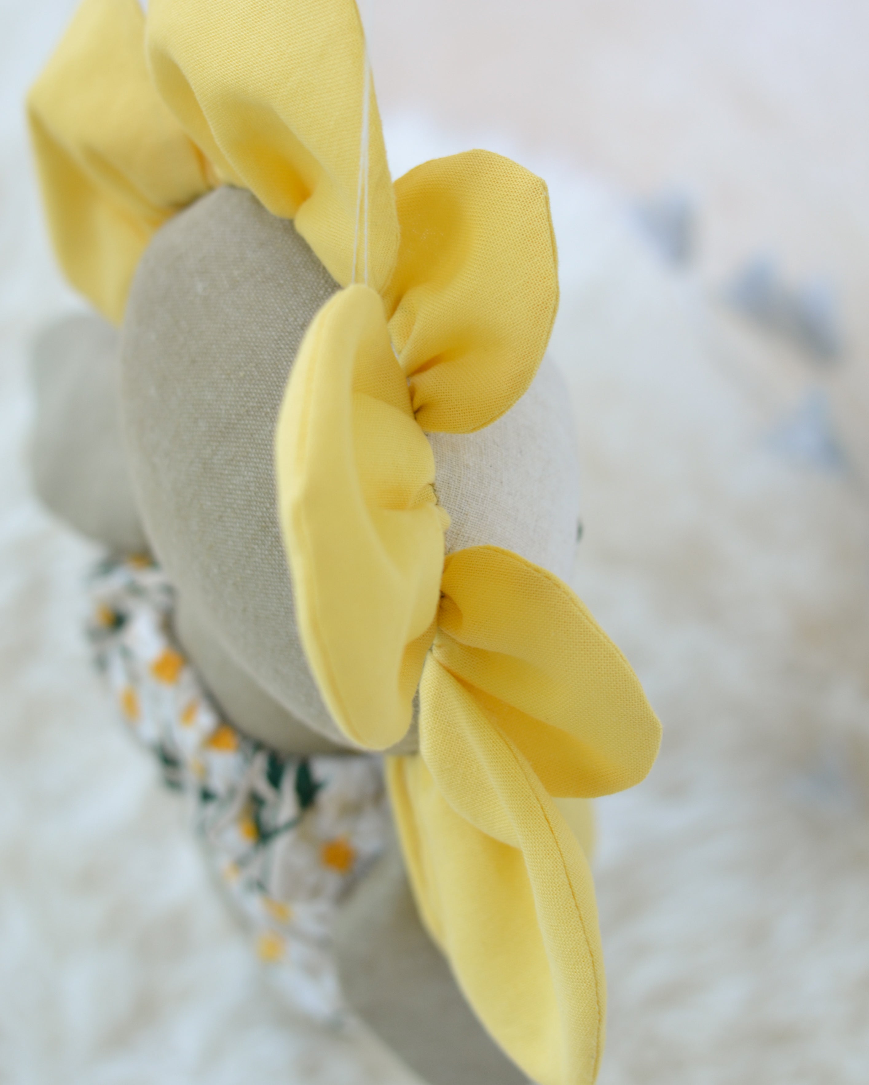 Yellow Flower Soft Toy | Flower Bloomer