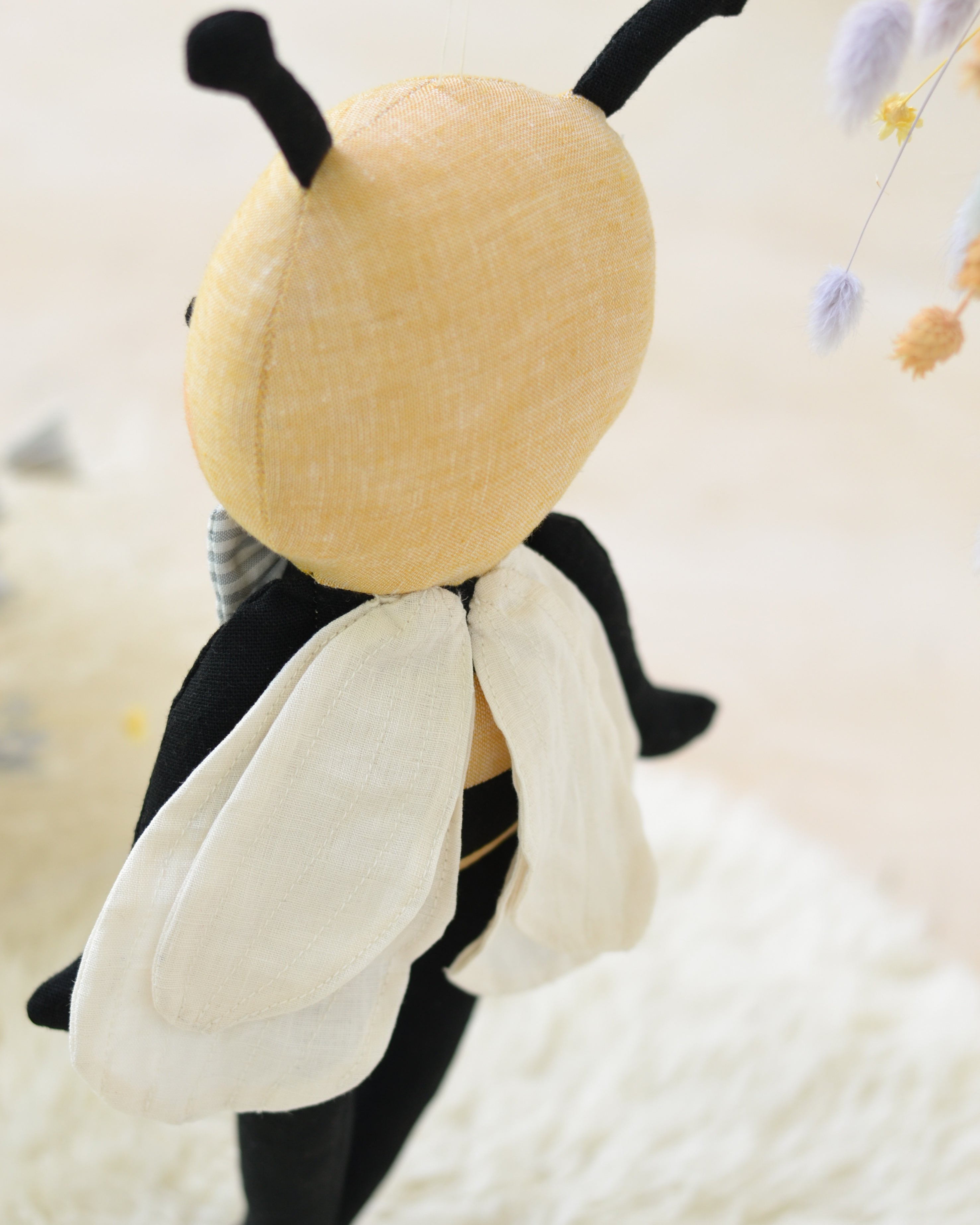 Doudou Abeille | Noeud papillon 