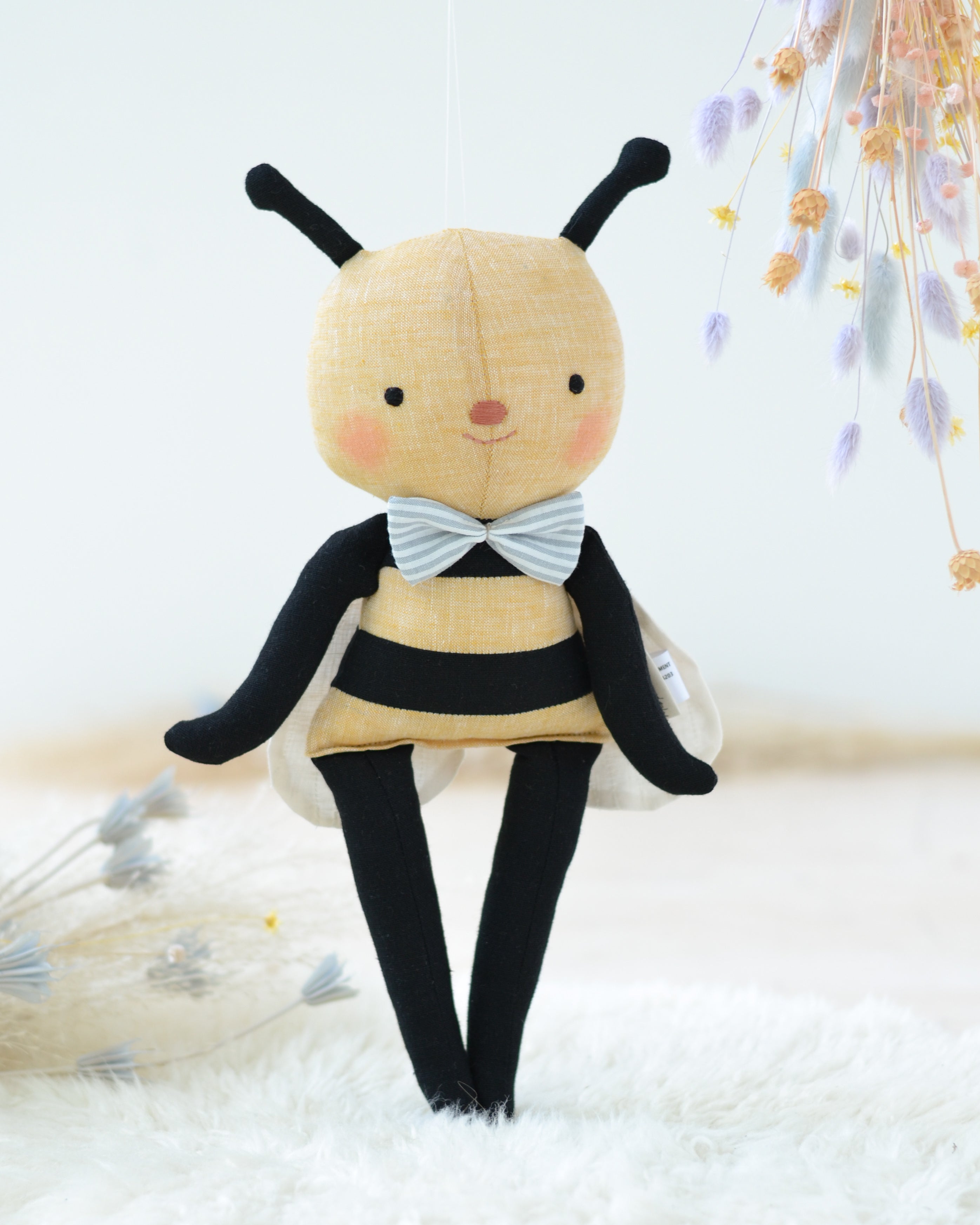 Doudou Abeille | Noeud papillon 