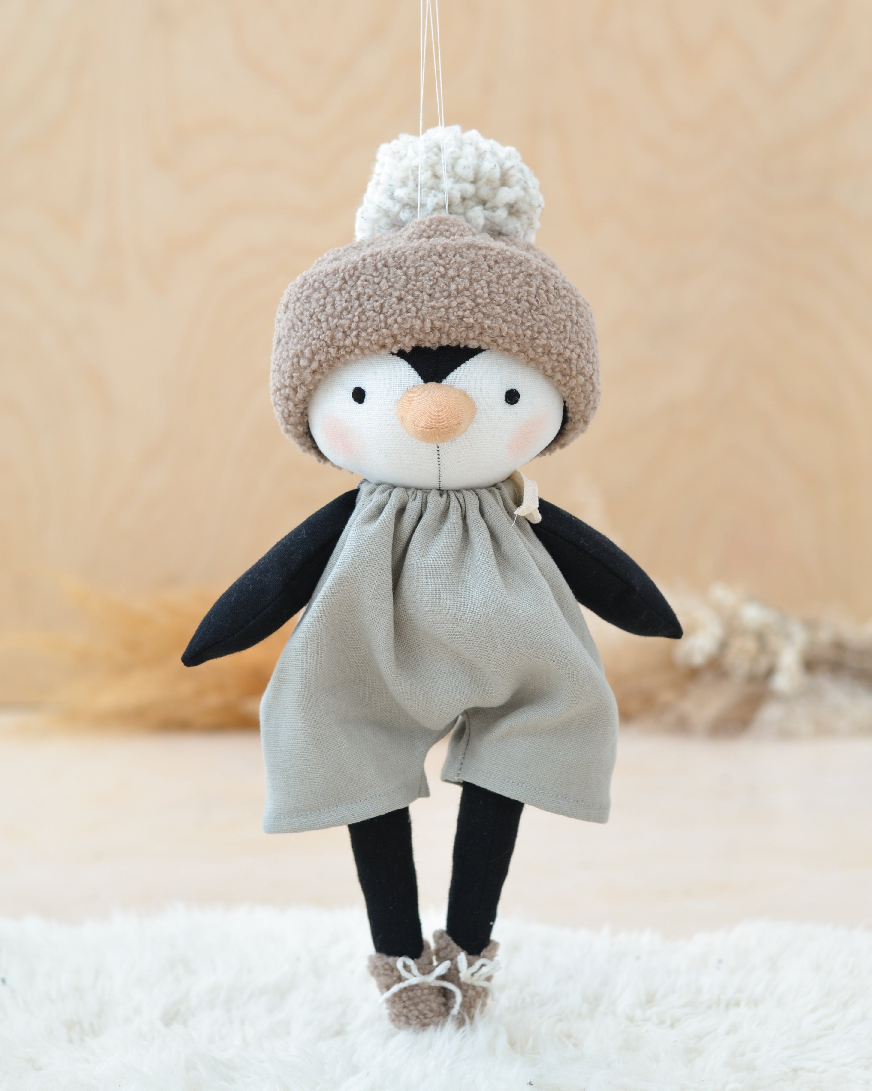 Cute Penguin Plush Animal Toy Canada USA Mes Petites Lunes