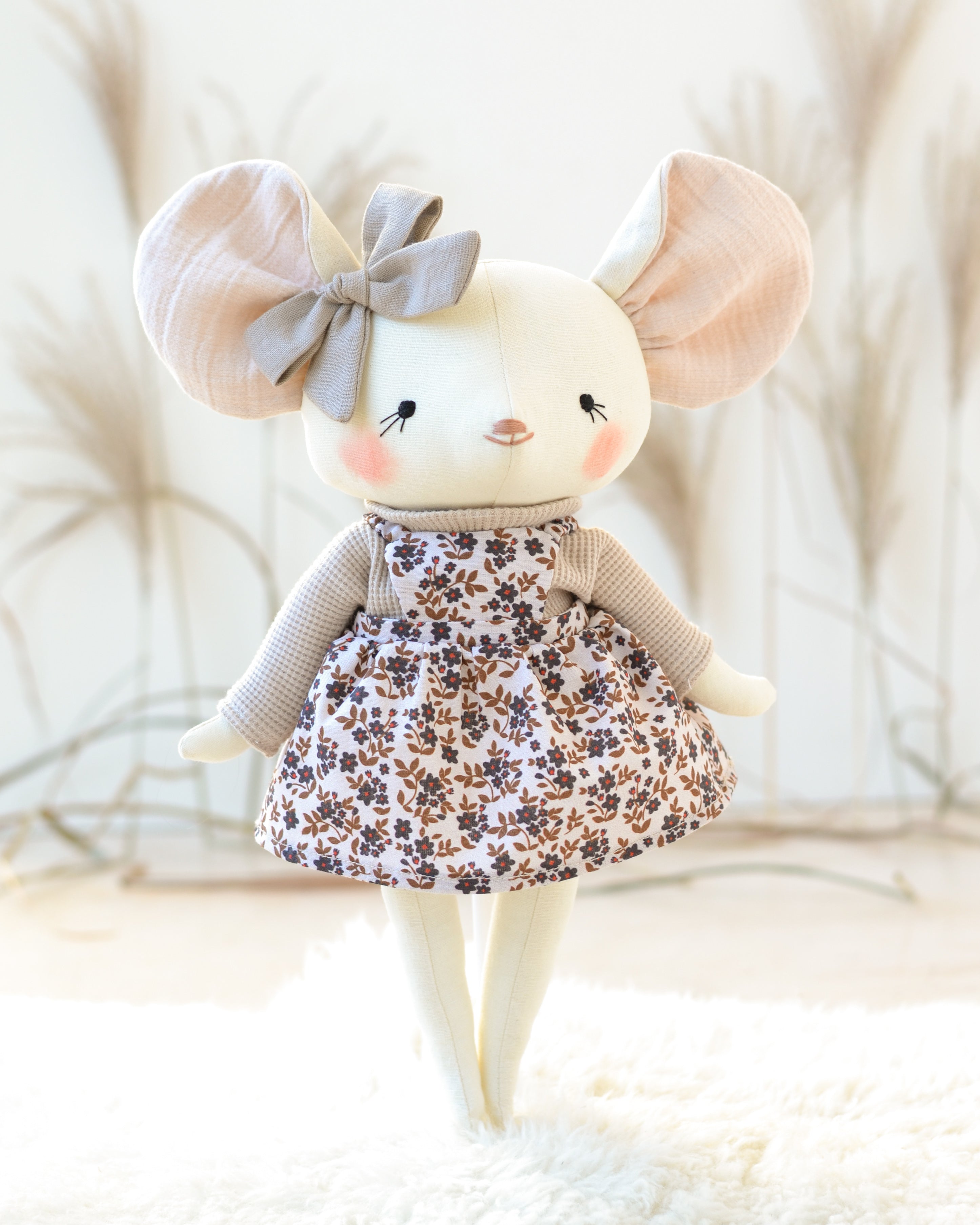 Falda Floral de Mouse Plush Laure