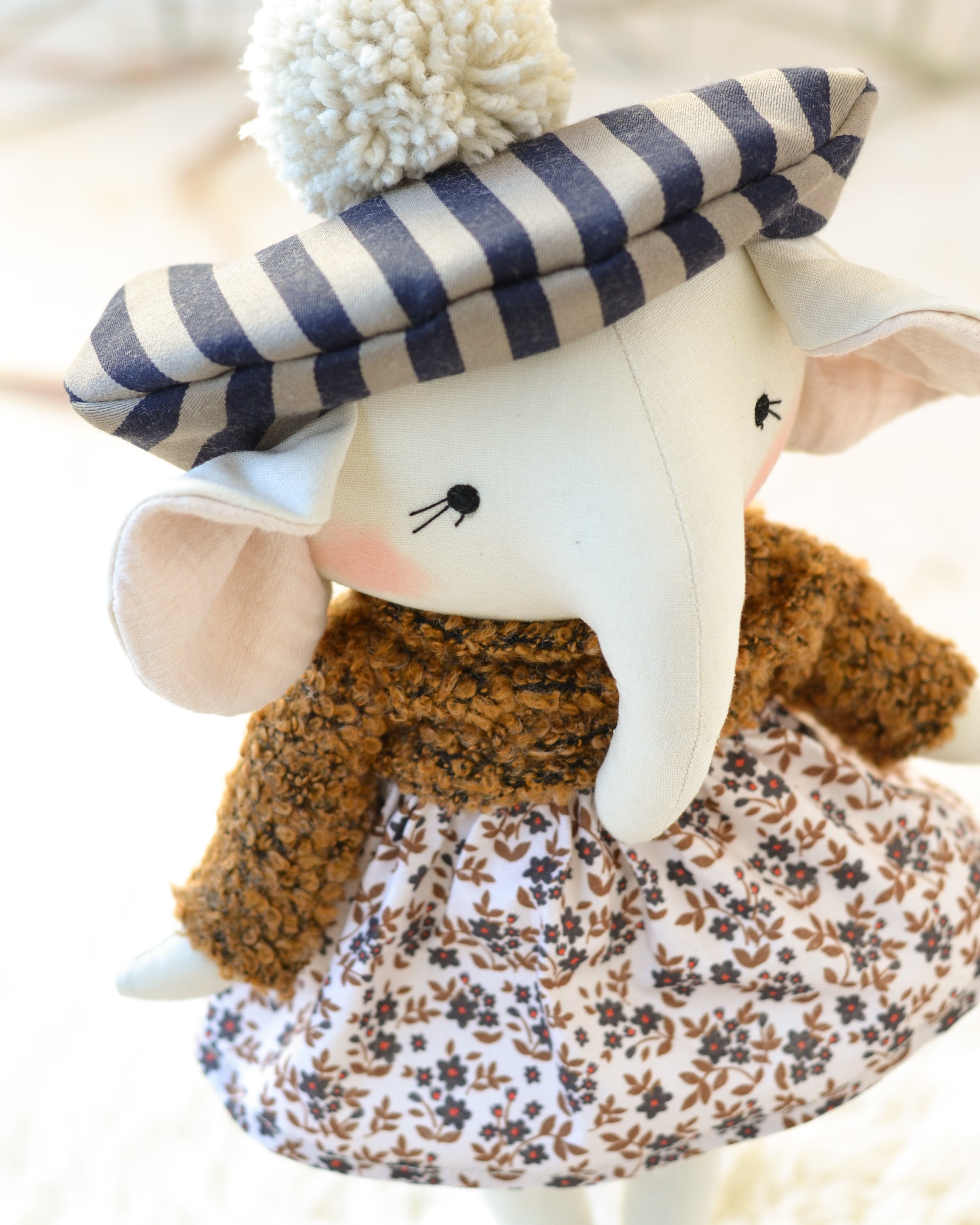 Doudou Éléphant beret