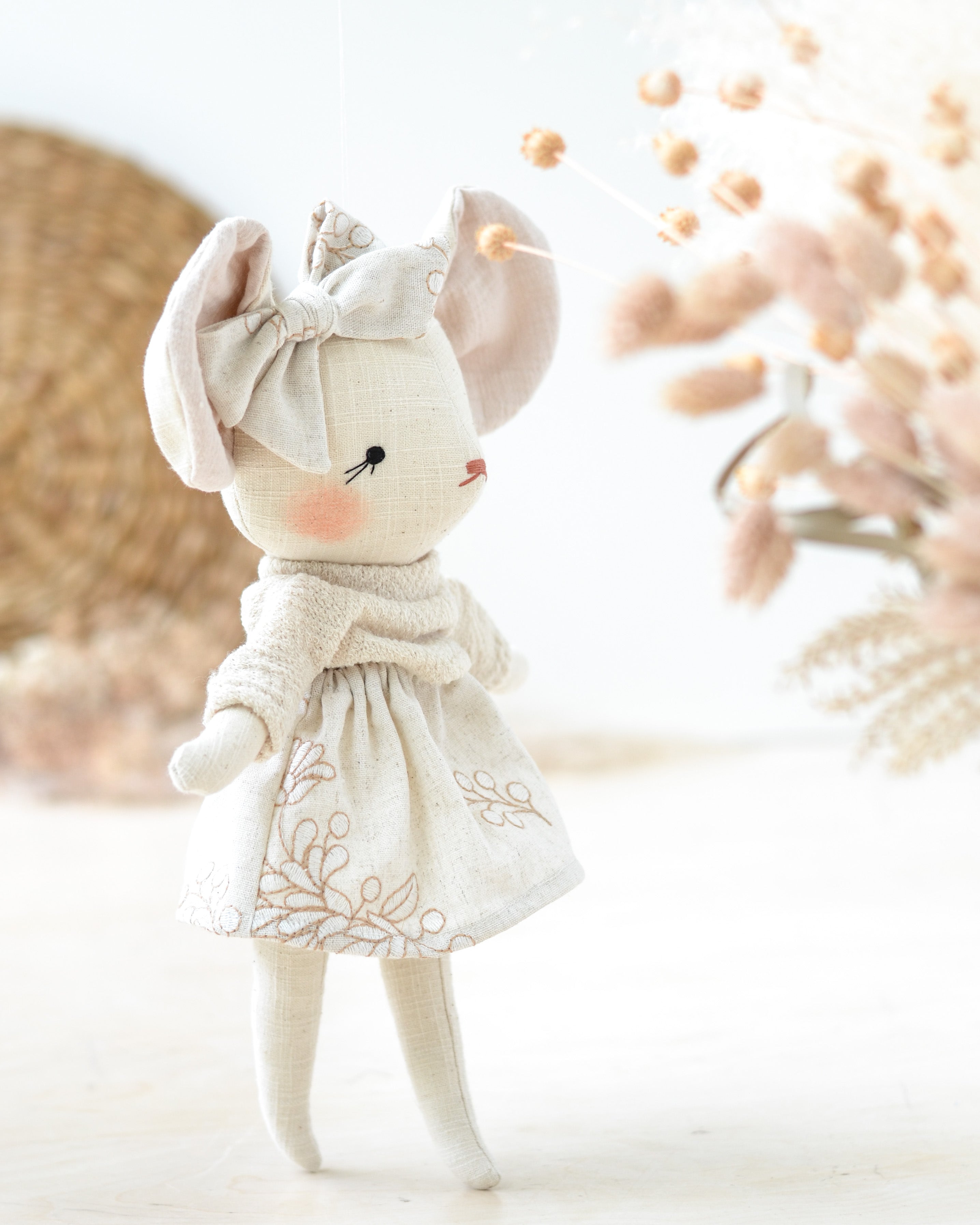 Falda Floral de Mouse Plush Laure